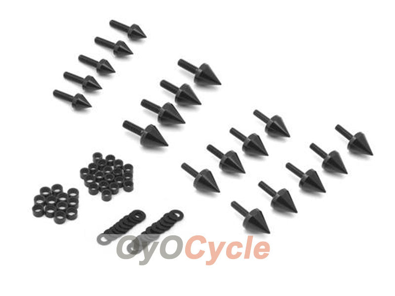 Verkleidungsschrauben für Kawasaki Ninja ZX10R 04-05 - Schwarz #OYO87903356