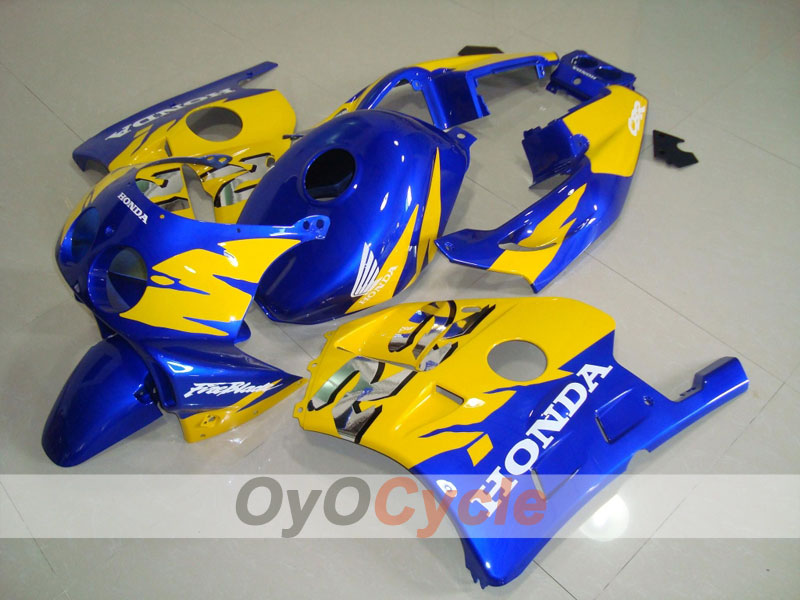 Einspritzverkleidungskit für CBR250RR 90-94 - Gelb, Blau - Fireblade #OYO87902915
