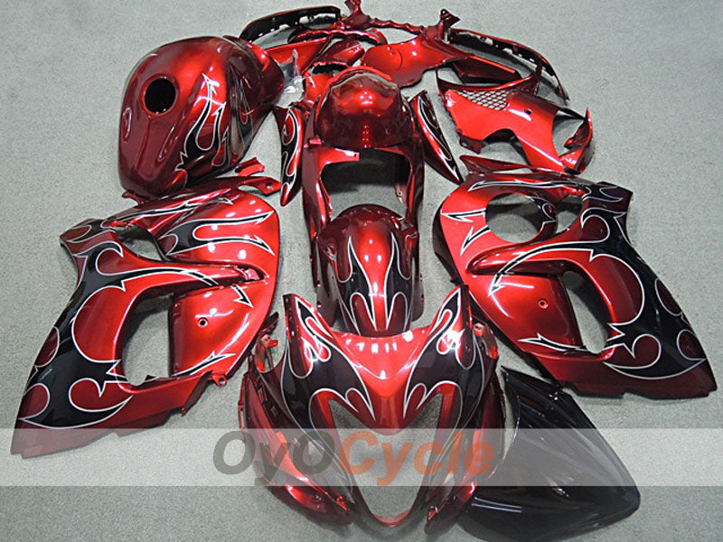 Einspritz-Verkleidungssatz für die GSXR1300 Hayabusa, Baujahre 08-20 - Rot, Schwarz - Sonstige #OYO87904722 Hauptbild
