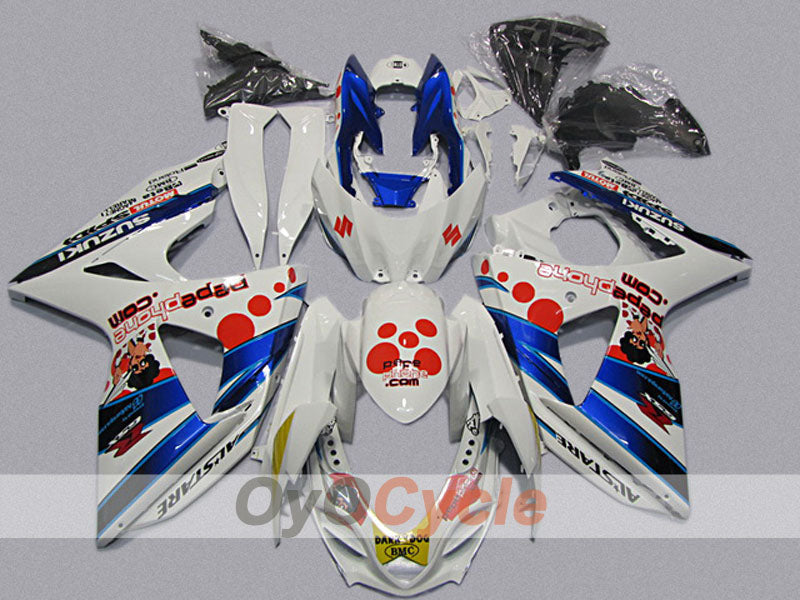 Einspritzverkleidungssatz für 09-16 GSX R1000 - Blau, Weiß - Sonstige #OYO87904708 Hauptbild