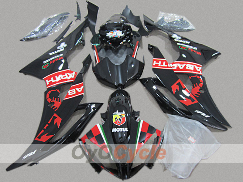 Einspritzverkleidungssatz für 08-16 YZF-R6 - Schwarz - MOTUL #OYO87904742 Hauptbild