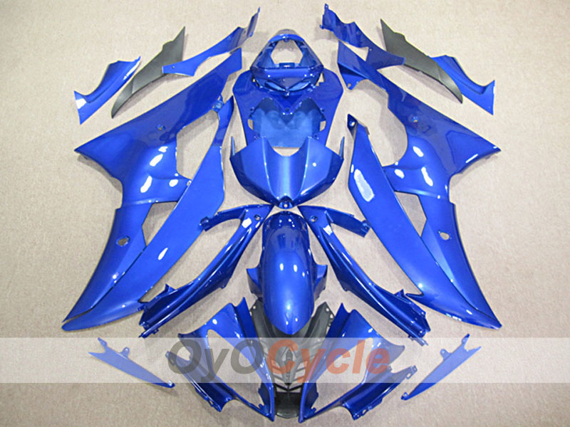 Einspritzverkleidungssatz für 08-16 YZF-R6 - Blau, Grau - Andere #OYO87904749