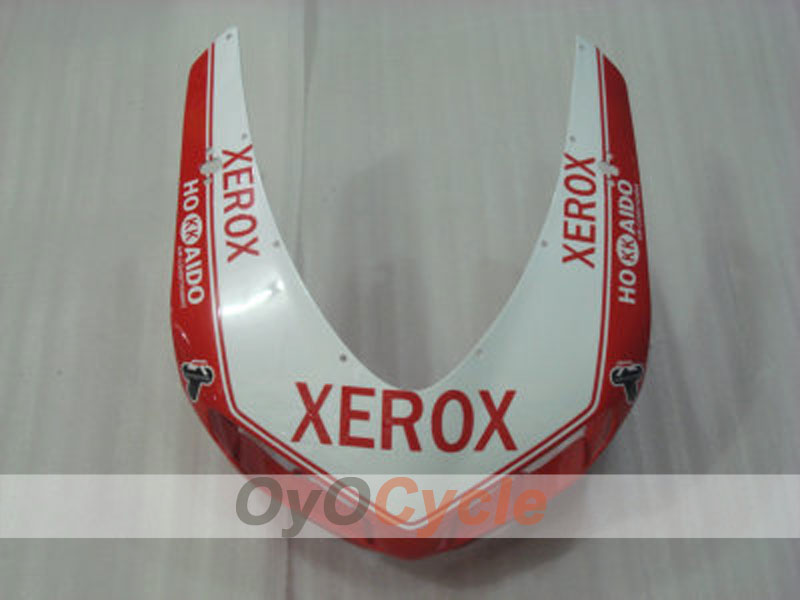 Einspritzverkleidungssatz für Ducati 1098, 07-09 - Rot, Weiß - Xerox #OYO87902220