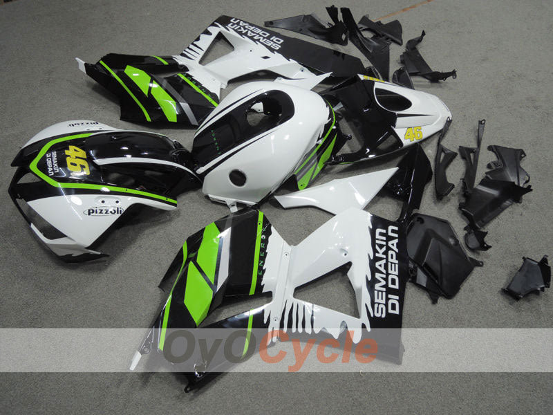 Einspritz-Verkleidungssatz für 13-20 CBR600RR - Weiß, Schwarz - Werksdesign #OYO87902787 Hauptbild