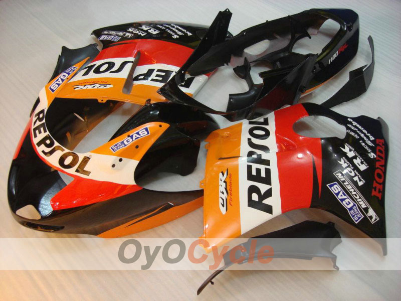 Einspritz-Verkleidungssatz für CBR1100XX 96-07 - Rot, Schwarz - Repsol #OYO87902816 Hauptbild