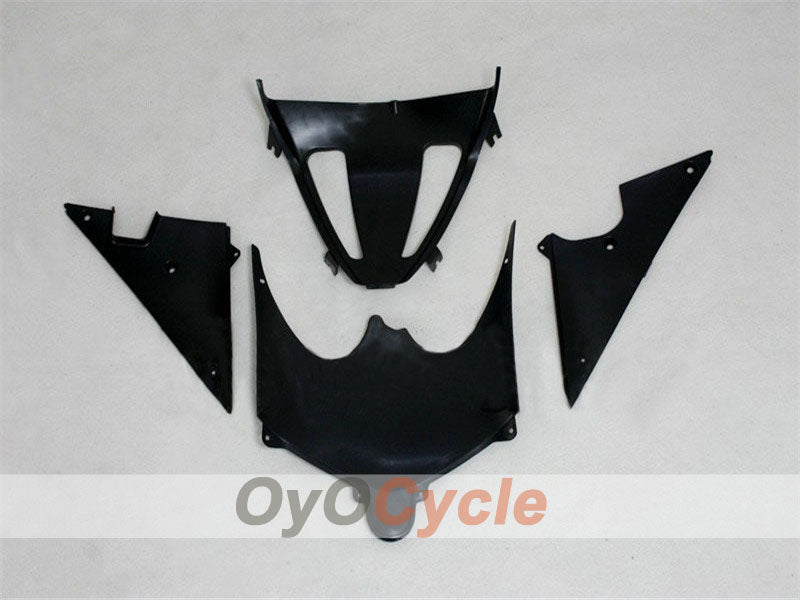Unlackiertes Einspritzverkleidungs-Kit für 00-02 GSX R1000 - Weiß - Werksstil #OYO87903188