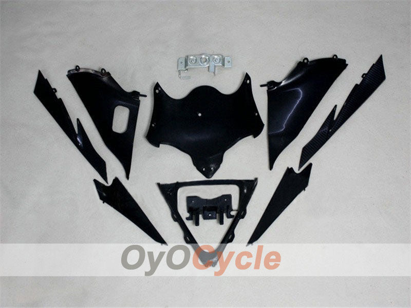 Unlackiertes Einspritzverkleidungs-Kit für 08-10 GSX R750 - Weiß - Werksstil #OYO87903186