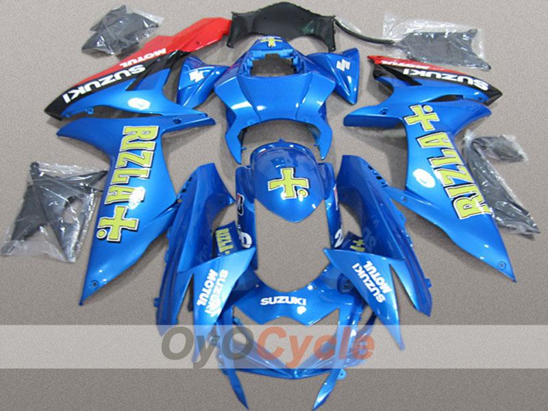 Einspritz-Verkleidungssatz für GSX R600 11-26 - Blau - Rizla+ #OYO87904695 Hauptbild