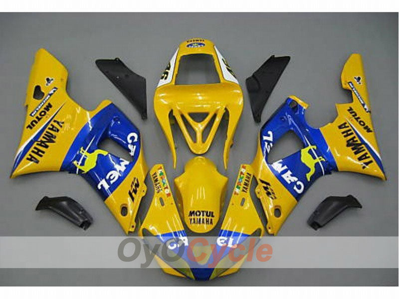 Verkleidungssatz für 00-01 YZF-R1 - Gelb, Blau - Camel #OYO87900758 Hauptbild