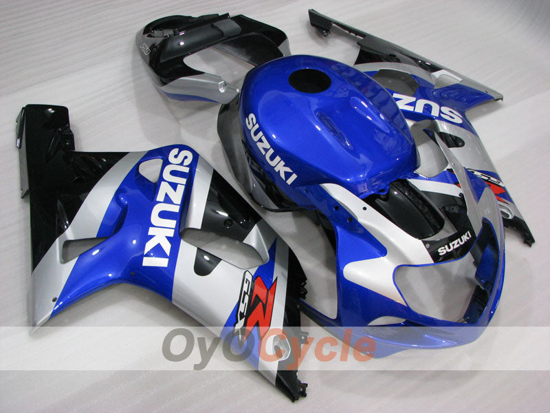 Einspritzverkleidungssatz für GSX R750 00-03 - Blau, Schwarz - Werksdesign #OYO87905132 Hauptbild