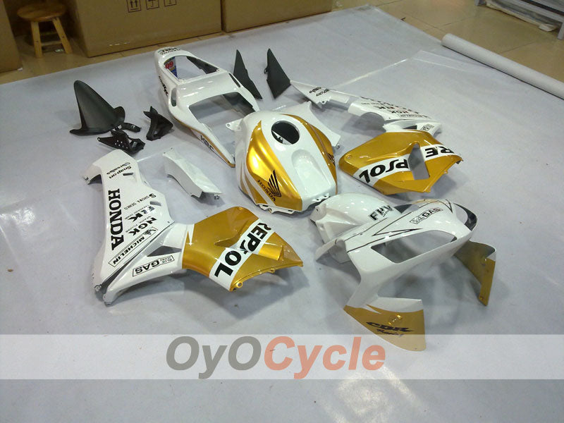 Einspritzverkleidungskit für CBR600RR 03-04 - Weiß, Gold - Repsol #OYO87902563 Zweitbild