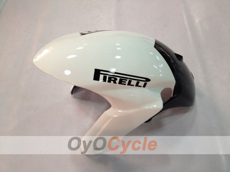 Einspritzverkleidungs-Kit für 11-26 GSX R750 - Weiß, Schwarz - Corona #OYO87901158
