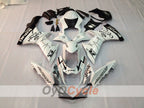 Einspritzverkleidungs-Kit für 11-26 GSX R750 - Weiß, Schwarz - Corona #OYO87901158
