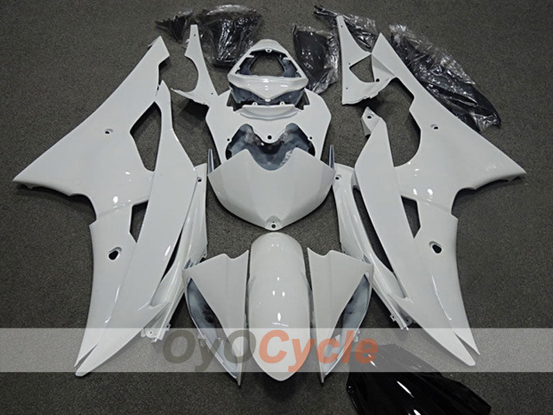 Einspritzverkleidungssatz für 08-16 YZF-R6 - Weiß - Werksstil #OYO87904753 Hauptbild
