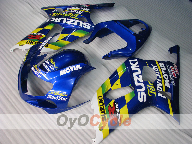 Verkleidungssatz für Einspritzmodelle für 00-02 GSX R1000 - Blau - MOTUL #OYO87905184 Zweitbild