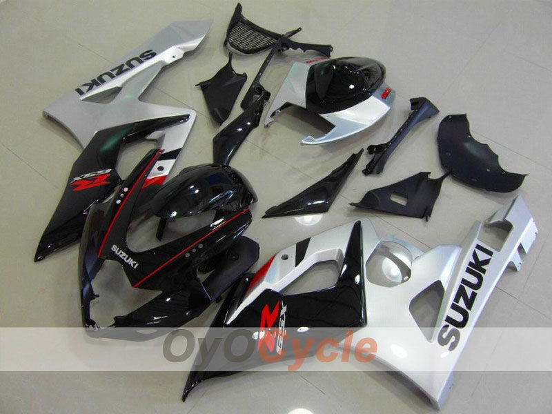 Einspritzverkleidungssatz für GSX R1000 05-06 - Schwarz, Silber - Werksstil #OYO87901997 Hauptbild