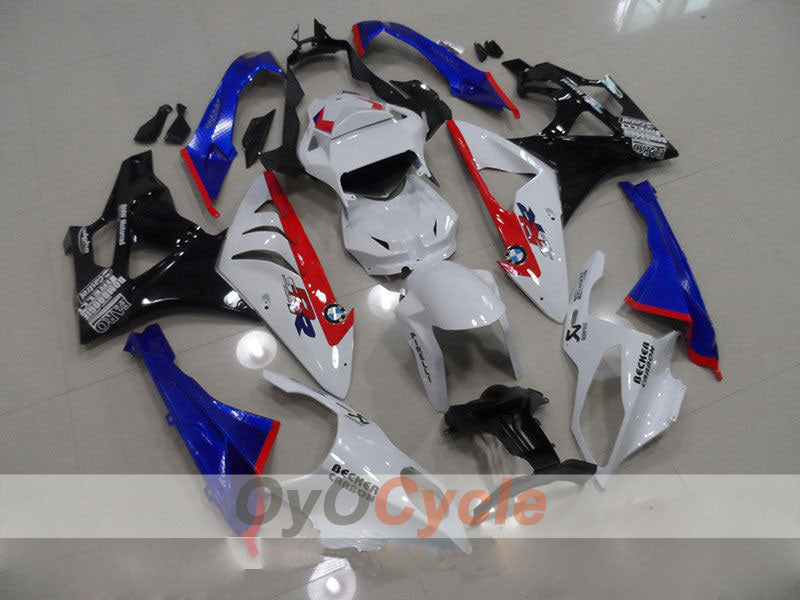 Spritzguss-Verkleidungssatz für BMW S1000RR, 09-14 - Weiß, Schwarz - PIRELLI #OYO87902390