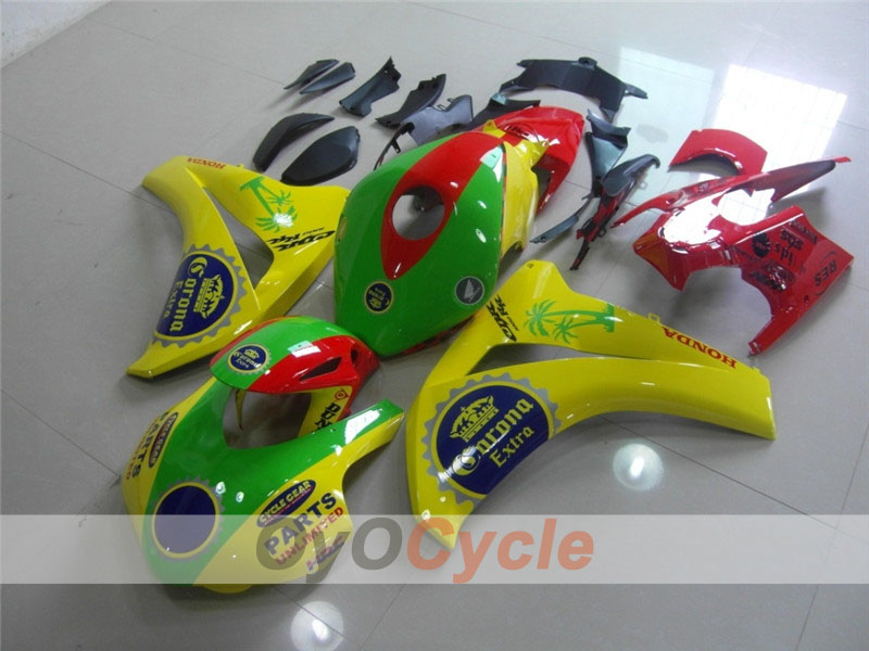 Einspritzverkleidungssatz für CBR1000RR 08-11 - Rot, Gelb - Corona #OYO87900655 Hauptbild