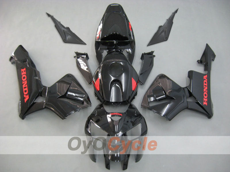 Einspritzverkleidungssatz für 05-06 CBR600RR - Schwarz - Werksstil #OYO87900289 Hauptbild
