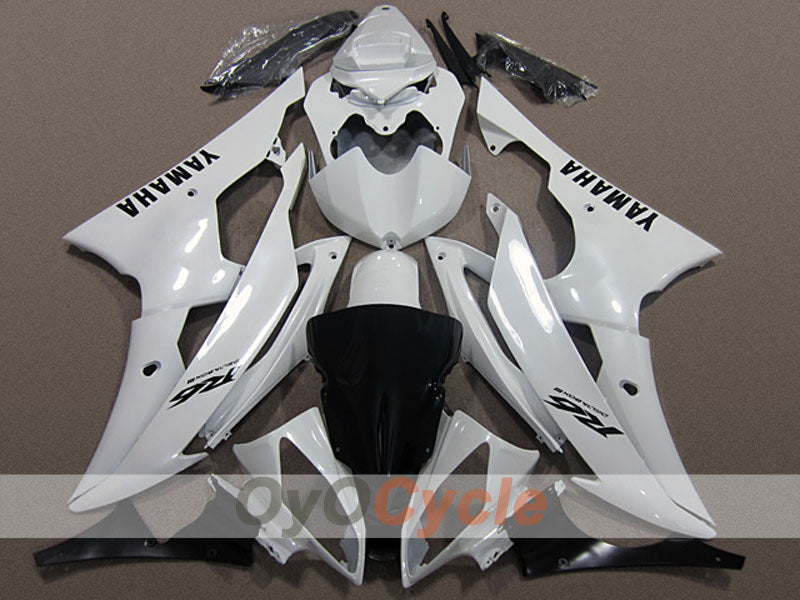 Einspritzverkleidungssatz für 08-16 YZF-R6  - Weiß - Werksstil #OYO87904733