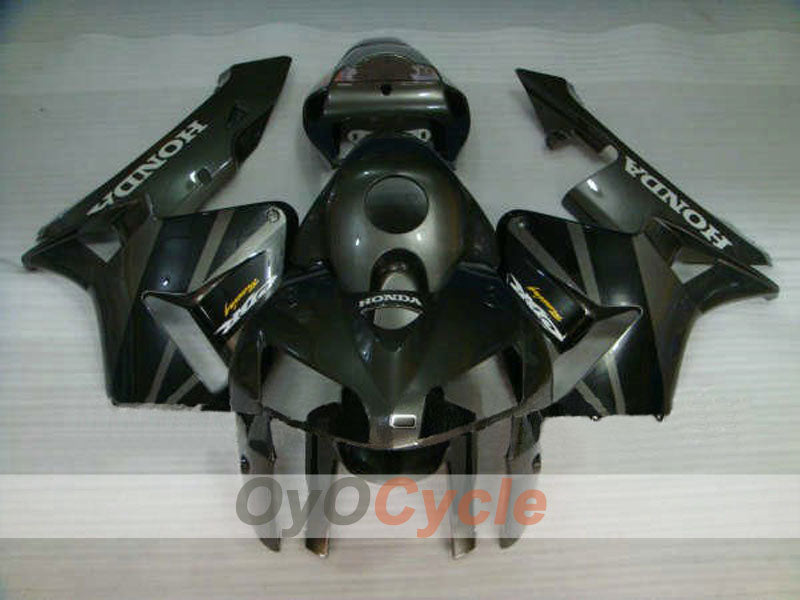 Einspritzverkleidungssatz für 05-06 CBR600RR - Schwarz - Werksstil #OYO87900288