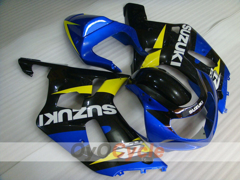Einspritz-Verkleidungssatz für GSX R750, Baujahr 00-03 - Blau, Schwarz - Werksstil #OYO87905154 Hauptbild