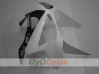 Spritzguss-Verkleidungssatz für 03-04 NINJA ZX-6R - Weiß, Schwarz - Monster #OYO87901810