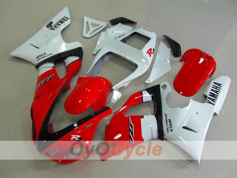 Verkleidungssatz für 98-99 YZF-R1 - Rot, Weiß - Werksstil #OYO87900748 Hauptbild
