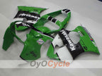 Einspritzverkleidungssatz für 00-02 NINJA ZX-6R - Grün, Schwarz - Nakano #OYO87901730