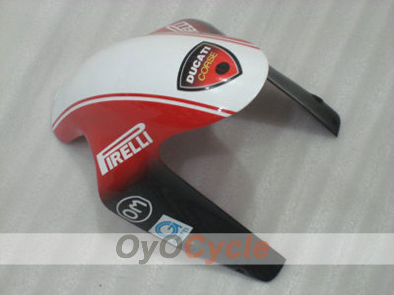 Einspritzverkleidungssatz für Ducati 1098, 07-09 - Rot, Weiß - Xerox #OYO87902220