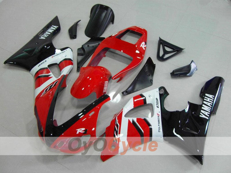 Verkleidungssatz für 98-99 YZF-R1 - Rot, Schwarz - Werksstil #OYO87900749 Hauptbild