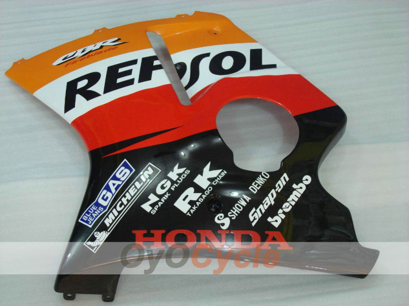 Einspritz-Verkleidungssatz für CBR1100XX 96-07 - Rot, Schwarz - Repsol #OYO87902816 Zweitbild
