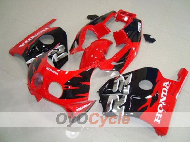 Verkleidungssatz für Einspritzung für 90-94 CBR250RR - Rot, Schwarz - Fireblade #OYO87902920 Hauptbild