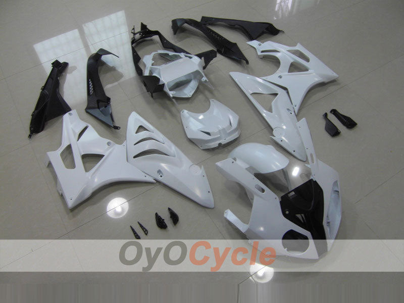 Spritzguss-Verkleidungssatz für BMW S1000RR, 09-14 - Weiß, Schwarz - Serienausführung #OYO87902395 Hauptbild