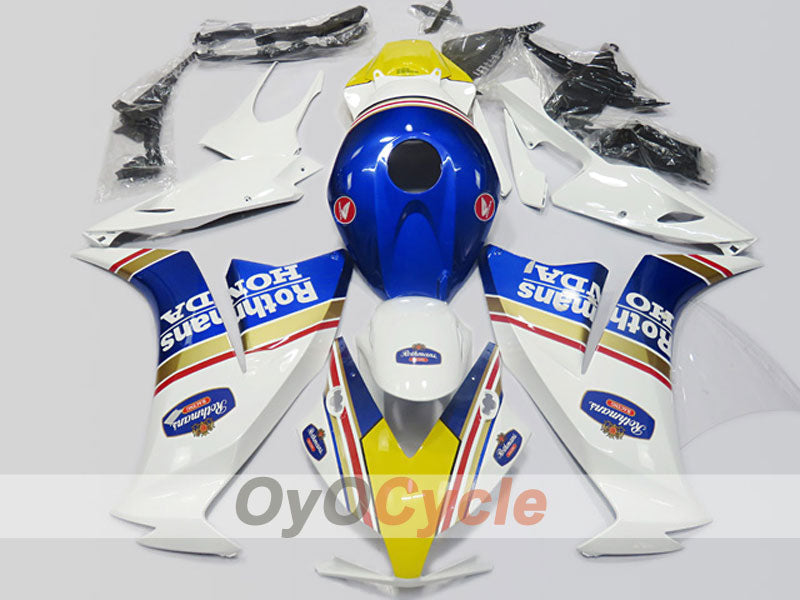 Einspritz-Verkleidungssatz für CBR1000RR 12-16 - Gelb, Blau, Weiß - Rothmans #OYO87904693 Hauptbild