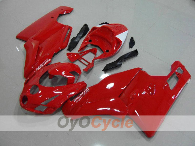 Einspritz-Verkleidungssatz für Ducati 999 03-04 - Rot, Schwarz - Werksstil #OYO87902358 Hauptbild