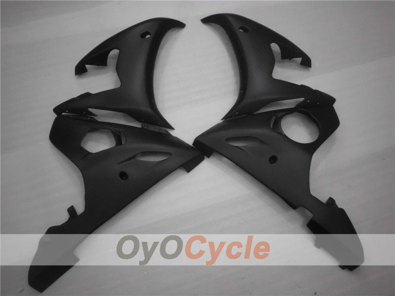 Verkleidungssatz für Einspritzung für 05 YZF-R6 - Schwarz, Matt - Werksdesign #OYO87902641
