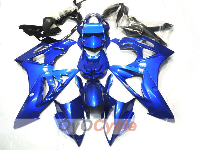 Spritzguss-Verkleidungssatz für BMW S1000RR, 09-14 - Blau, Schwarz - Serienausführung #OYO87902398