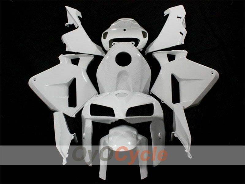 Unlackierter Verkleidungssatz aus Spritzguss für 05-06 CBR600RR - Weiß - Werksstil #OYO87902484