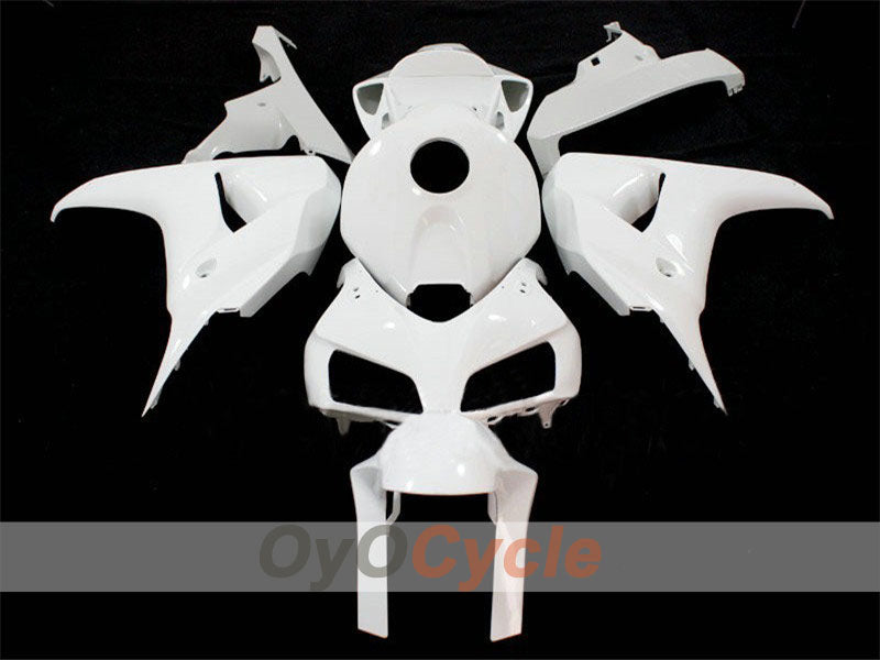 Unlackierter Verkleidungssatz aus Spritzguss für 06-07 CBR1000RR - Weiß - Werksstil #OYO87902478