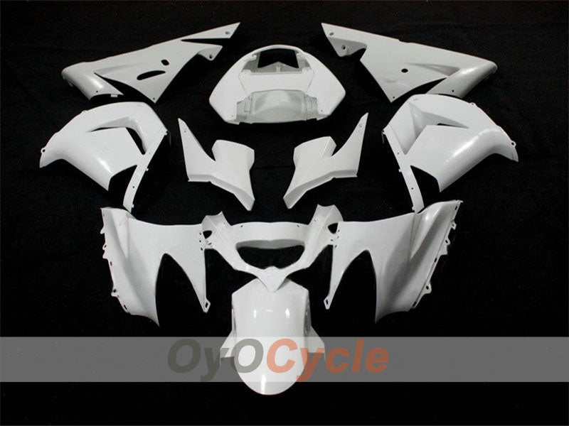 Unlackierter Spritzguss-Verkleidungssatz für NINJA ZX-10R 04-05 - Weiß - Werksdesign #OYO87902468