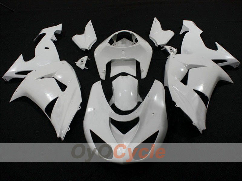 Unlackierter Spritzguss-Verkleidungssatz für NINJA ZX-10R 06-07  - Weiß - Werksdesign #OYO87902469 Hauptbild