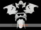 Unlackierter Spritzguss-Verkleidungssatz für NINJA EX250 08-12  - Weiß - Werksdesign #OYO87902474