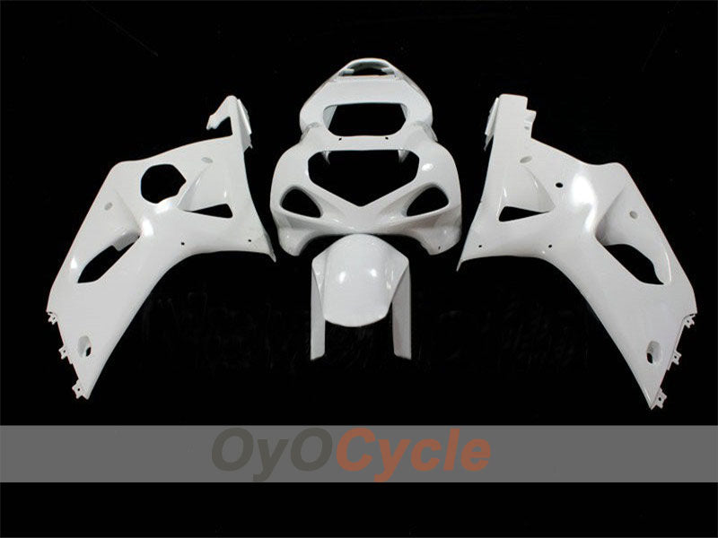 Unlackierter Verkleidungssatz aus Spritzguss für 00-03 GSX R750 - Weiß - Werksstil #OYO87902476 Zweitbild