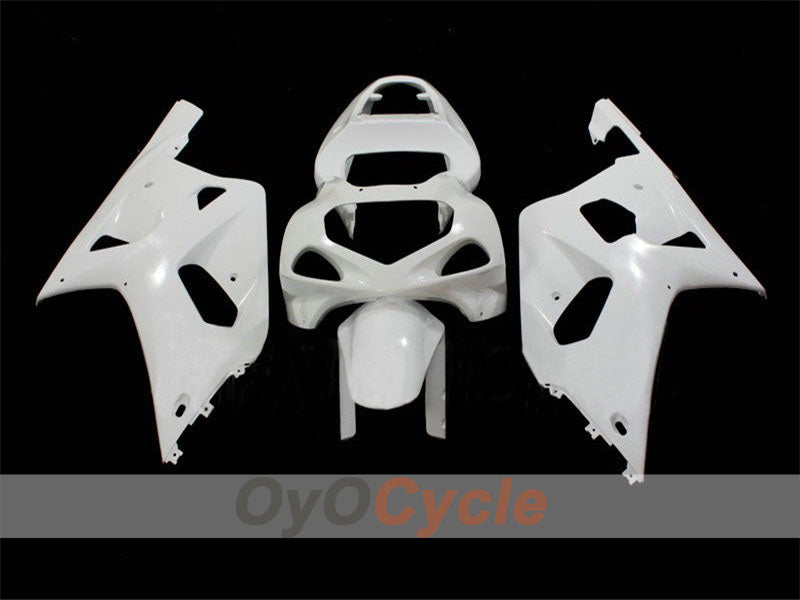 Unlackierter Verkleidungssatz aus Spritzguss für 00-03 GSX R750 - Weiß - Werksstil #OYO87902476 Hauptbild