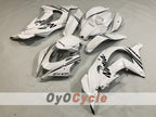 Spritzguss-Verkleidungssatz für 16-20 NINJA ZX-10R - Weiß - Werksstil #OYO87914606