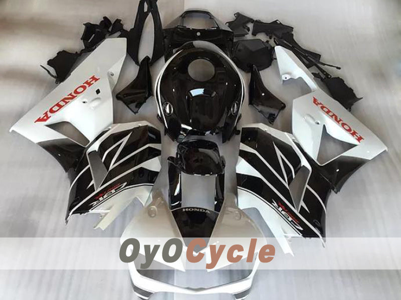 Einspritzverkleidungssatz für CBR600RR 13-20 - Weiß, Schwarz - Werksstil #OYO87914572 Hauptbild