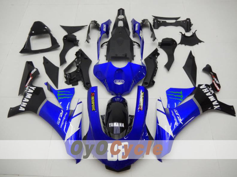 Spritzverkleidungssatz für YZF-R1, 15-19 - Blau, Weiß, Schwarz - Werksstil #OYO87914647 Hauptbild