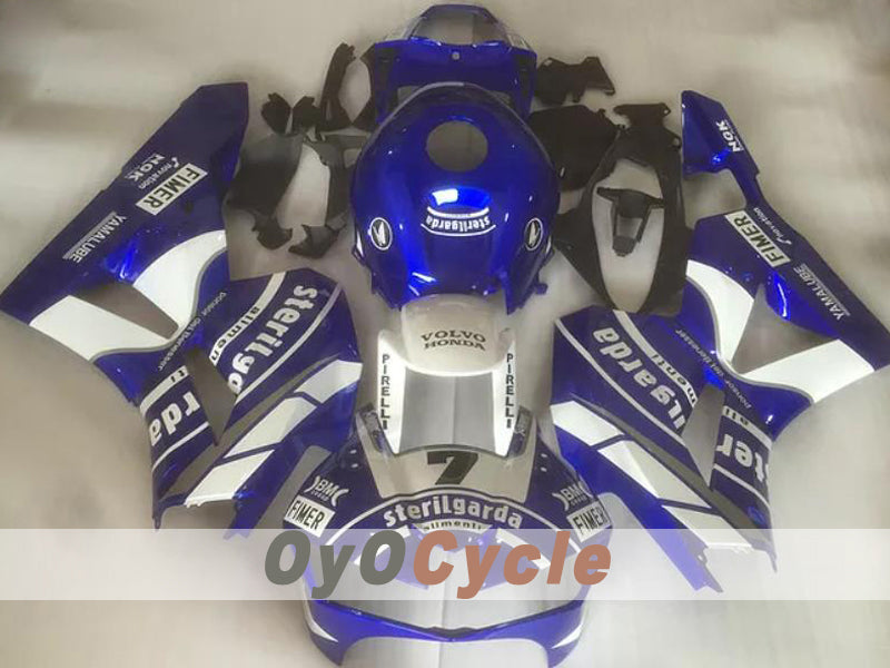 Einspritzverkleidungssatz für CBR600RR 13-20 - Blau, Weiß - Sonstige #OYO87914580