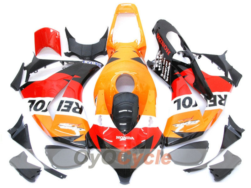 Einspritz-Verkleidungssatz für CBR1000RR 08-11 - Orange, Schwarz - Repsol #OYO87900720 Hauptbild